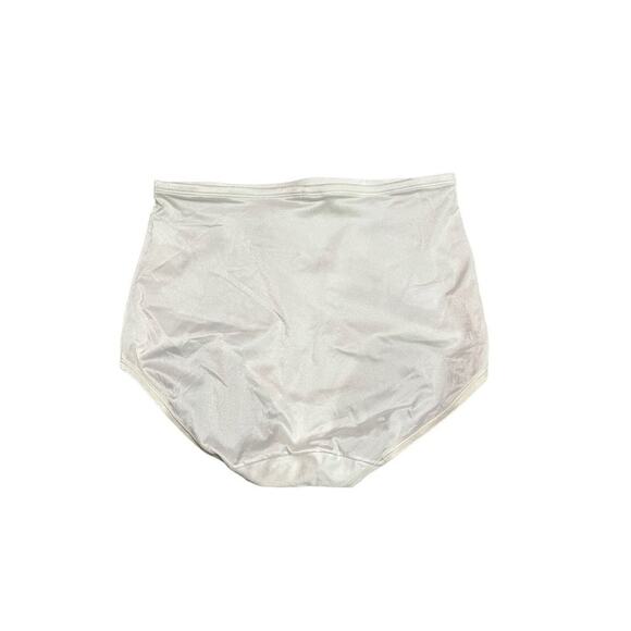 Vintage Sears Shiny White Granny Panty Style 49613 3XL - Picture 3 of 4